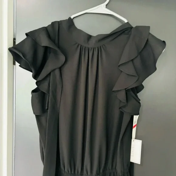 1.STATE Women's Flutter Sleeve Jumpsuit - Picture 4 of 11